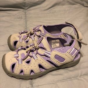 Little girls hiking shoes!